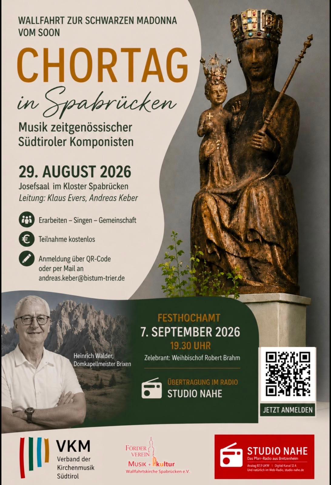 Poster Chortag Spabrücken