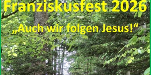 Franziskusfest 2026